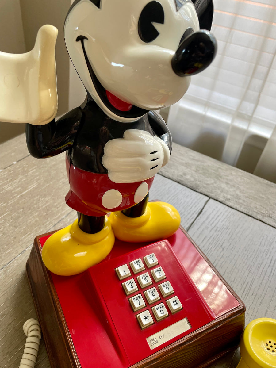 Vintage 1970s Mickey Mouse purchases Phone