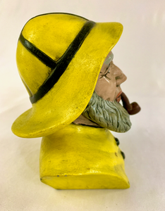 Ceramic Fisherman Bust