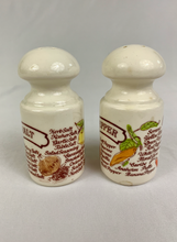 Load image into Gallery viewer, Avon &#39;Country Kitchen&#39; Salt and Pepper Shakers
